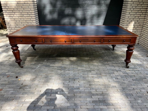 Antique Mahogany Writing Table 270 Long