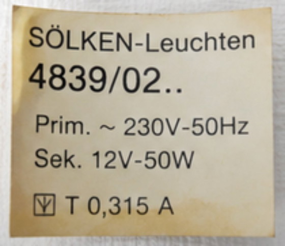 SÖLKEN Lighting 4839/02 – Vintage Brass Floor Lamp with Reading Light – Floor lights (photo 3 of 6)