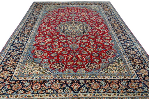 Hand-knotted Isfahan cork Persian rug - 414 x 300 cm