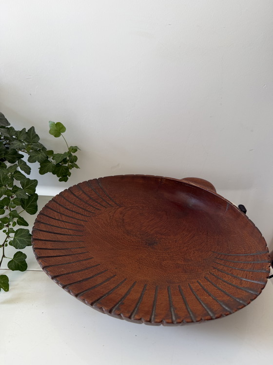 Image 1 of Piatto da portata vintage in teak