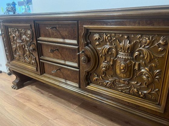 Image 1 of Wilhelm Albrecht chest of drawers/sideboard part solid, AntikKo