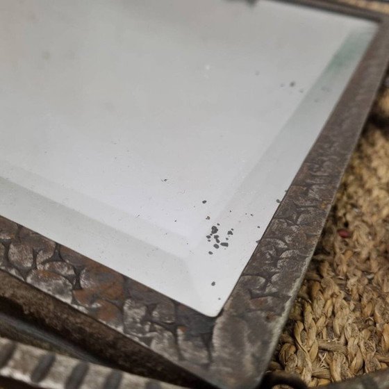 Image 1 of  Miroir bizauté Art Nouveau (69X47cm)