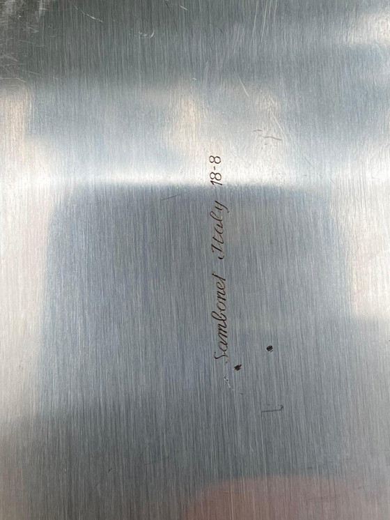 Image 1 of Secchiello per ghiaccio vintage Sambonet in acciaio inox