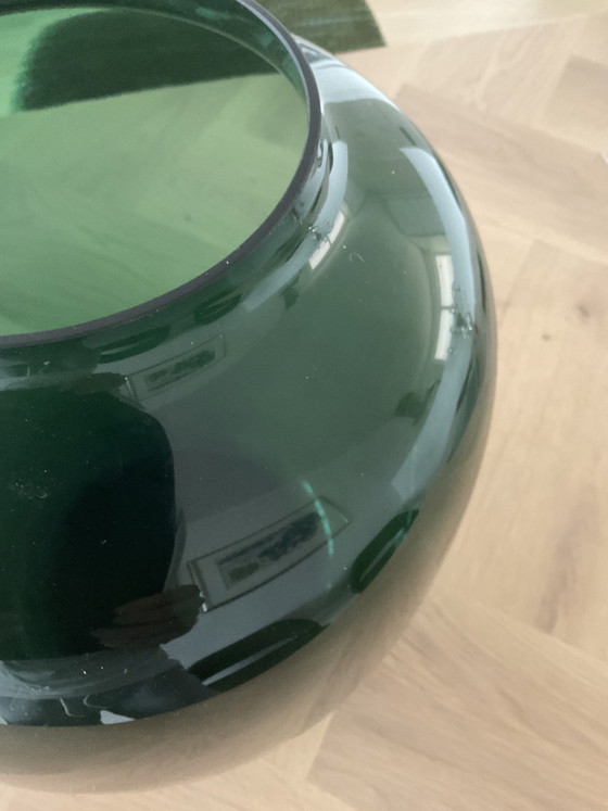 Dark Green Vase – Glass (photo 5 of 5)