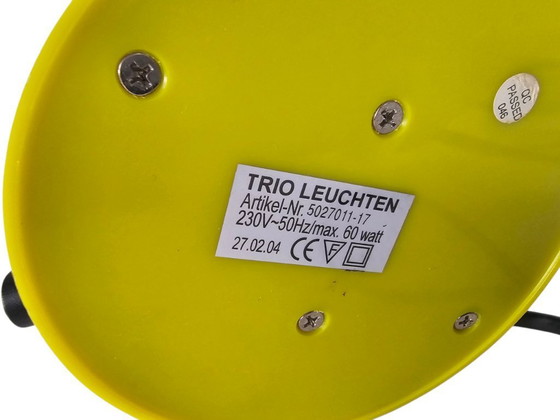 Image 1 of Trio Leuchten -  Memphis Style -  Bureaulamp  - Groen-Rood-Blauw Tafellamp - Germany - 80's