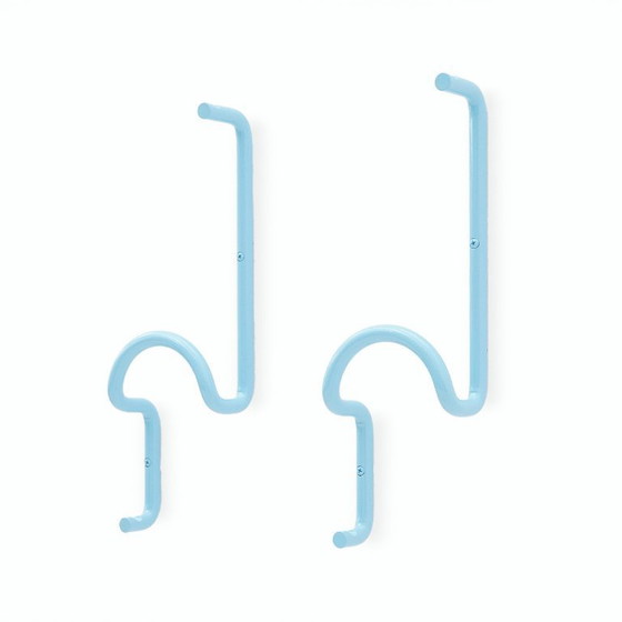 Image 1 of Pair of “Taka” coat hooks by Cesare Rota Nodari for Acerbis, 1970s