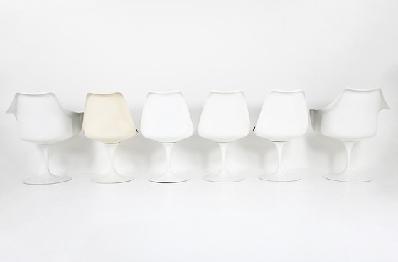 Image 1 of Sedie da pranzo Tulip di Eero Saarinen per Knoll International, anni '70, set di 6