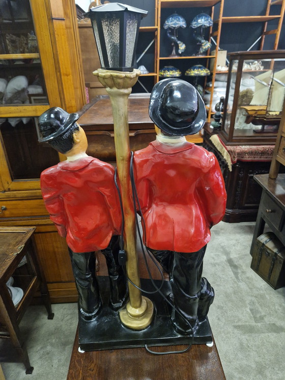 Image 1 of Lanterne Laurel et Hardy 104x55