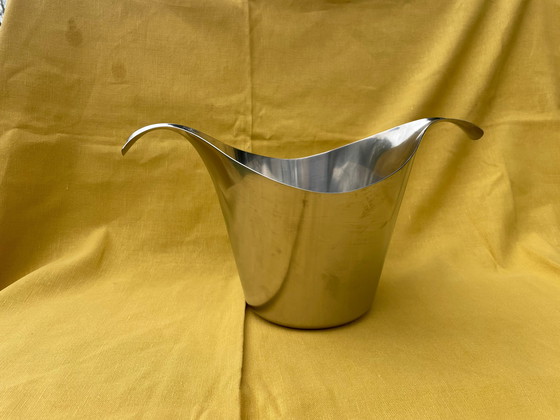 Image 1 of Secchiello per ghiaccio vintage Sambonet in acciaio inox