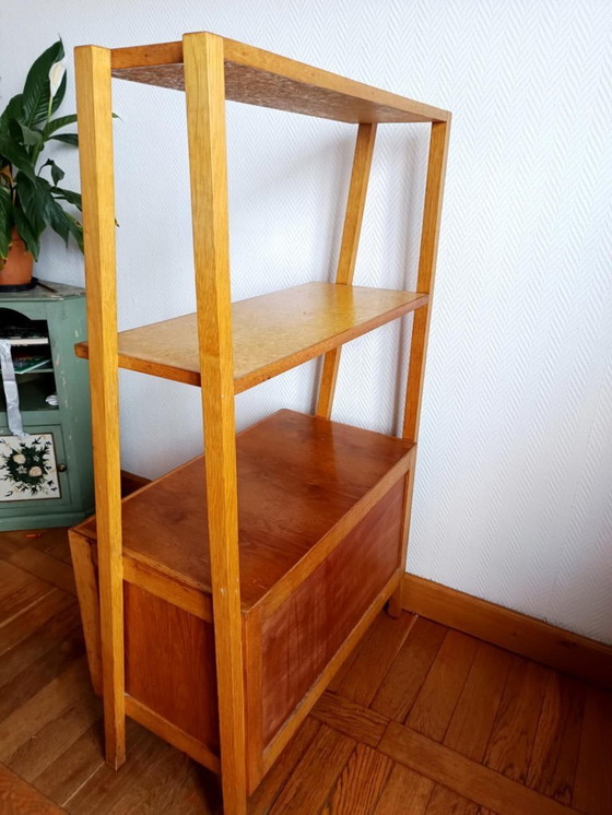 Image 1 of Bibliothèque étagère 1960 scandinave 