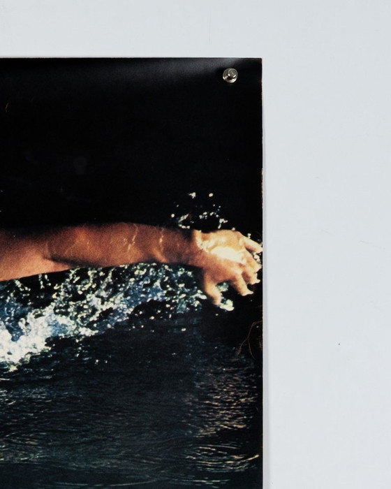 Originele vintage Olympische poster van de Olympische Spelen van Tokio 1964 (zwemmen) van Yusaku Kamekura – (photo 5 of 8)