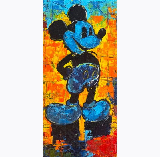 The Mickey Legacy (25) "Tribute to Mickey" – Paintings & Drawings, Canvas (photo 8 of 8)