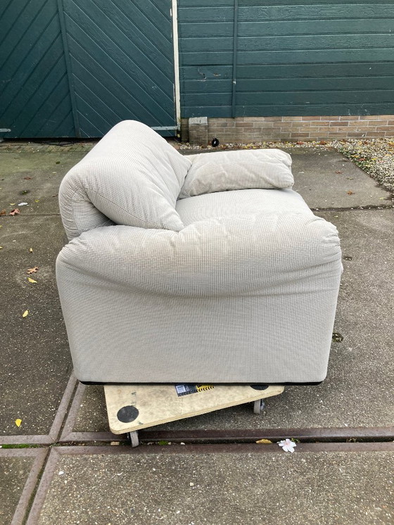 Image 1 of Set unico Maralunga originale di Vico Magistretti per Cassina, 1985