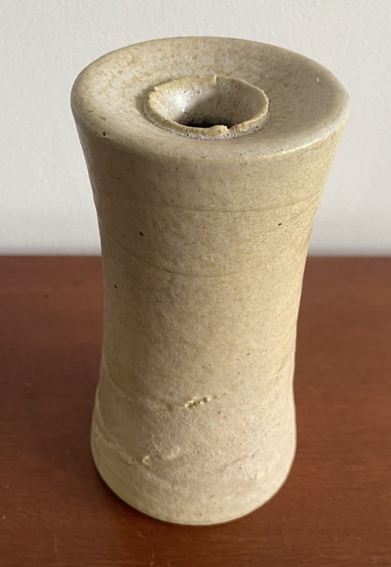 Image 1 of Mobach Utrecht - Kunstaardewerken kandelaar of vaasje