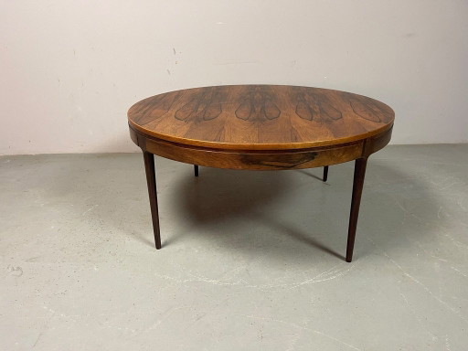 Mid-Century Danish Design Palisander Couchtisch von Ole Wanscher für A.J. Iversen. Dänemark, 1950er Jahre. Ref.: CT1010