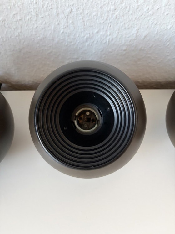 STAFF spherical lights, set of 4, wall lamps, 1960s/70s, Space Age, adjustable – Spot lights, Metal (photo 17 of 20)