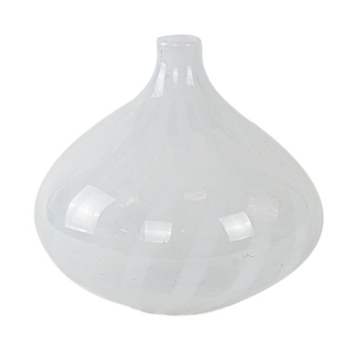 Glass vase, Italian design, 1960s, made in Italy