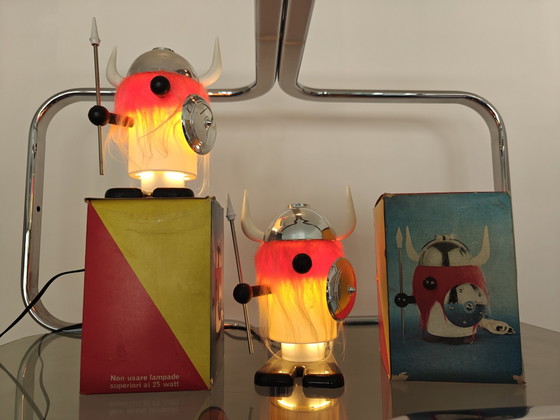 Olaf The Viking - Set Old Timer Ferrari '60 – Tischlampen, Plastic, Textile (photo 2 of 6)