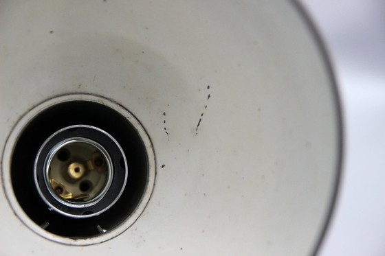 Image 1 of KAISER idell 6722-T “Baby Dell” metal table lamp * embossed dome * 1930s * Bauhaus * Vintage