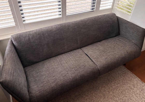 Image 1 of Sofá de 3 plazas Leolux Flint en perfecto estado Sonora 7869 gris cálido/antracita