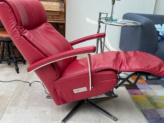 Sta- op stoel/ relaxstoel – Prominent, Verstelbare relaxstoel, Leather, Metal (photo 2 of 7)