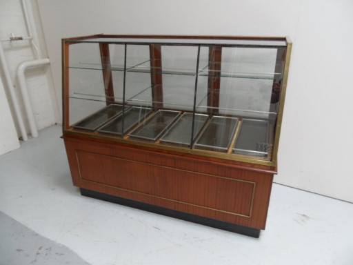 Antique Baker's Display Cabinet