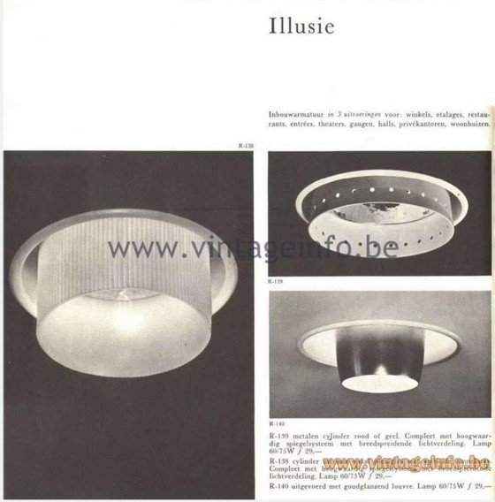 Image 1 of RAAK Amsterdam Ceiling lamp set R-139
