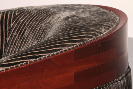 Image 1 of Art-Deco-Sessel, Entwurf von Frits Schuitema, mit Tisch, 1980