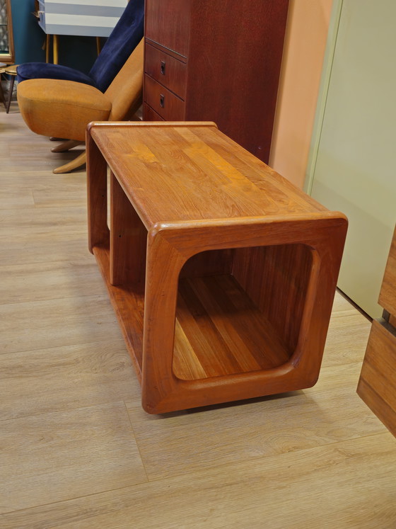 Image 1 of Vintage Dyrlund Teak Deens Audiomeubel / Platenspeler Kastje LP