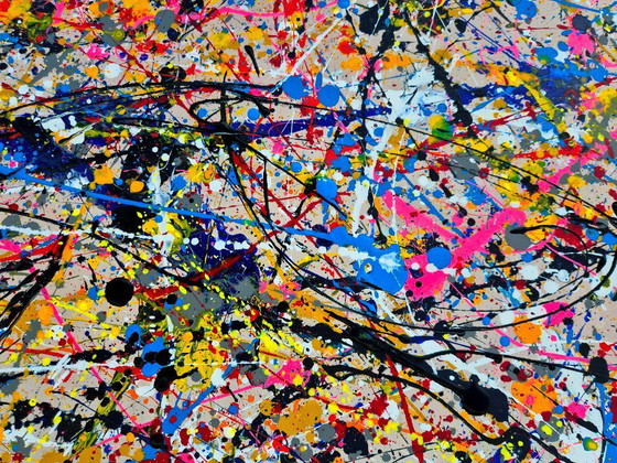 Image 1 of Jovan Srijemac (1962) - Imaginez-la parmi les couleurs