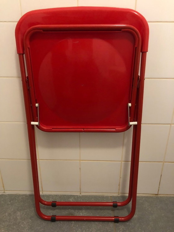 Image 1 of 4 rode klapstoelen 