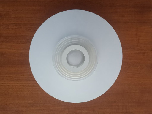 Moni 1 ceiling light by Achille Castiglioni for Flos – plafondlampen, Glass (photo 2 of 9)