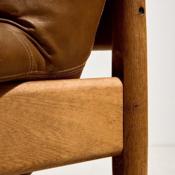 MK11119 Deense Leren Lounge Stoel – Fauteuils, Wood (photo 8 of 18)