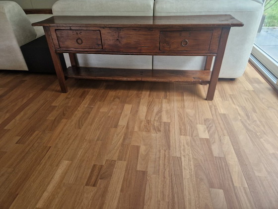 Robusto Tavolino Spagnolo Antico – Tavolini, Wood (photo 4 of 7)