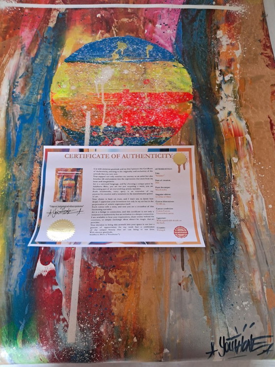 Image 1 of JUVENTUD - Confianza - Lienzo del artista