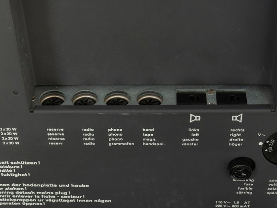 Image 1 of Sistema Hi-Fi degli anni '60, PS 600, CSV 251 e CE 300, Braun