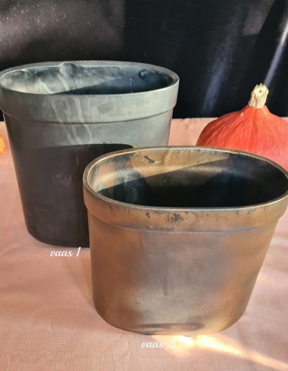 Image 1 of Ecri Living- Masters of Clay – handmade vase no. 01- oval.