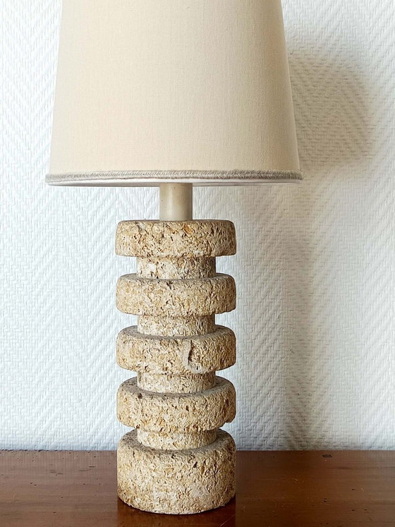 Tormos Style Brutalist Stone Lamp, Circa 1970 – Table lamps (photo 3 of 12)