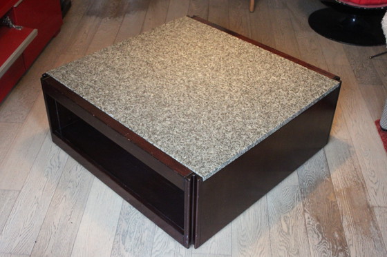 Image 1 of Angelo Mangiarotti 4D Coffee Table for Molteni, Italy 1960s