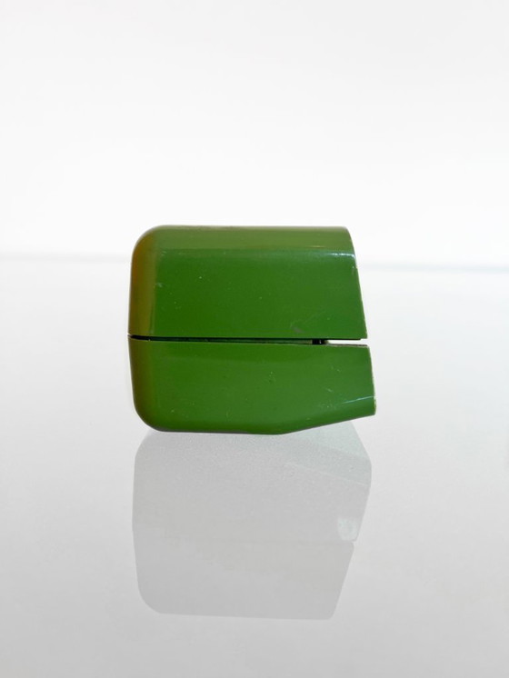 Image 1 of Vintage 70s Arlac dati green flip calendar