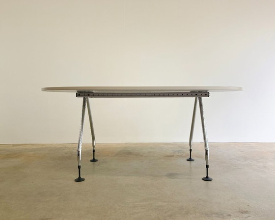 Vitra Ad Hoc Ovale Design Tisch von Antonio Citterio – Esstische, Aluminium, lamine, Modern (photo 10 of 12)
