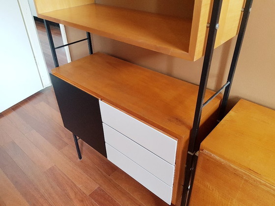 Coen de Vries separador de ambientes Everest, Armarios de pared, Madera, Metal, Marrón, Mid Century Modern (foto 4 de 13)