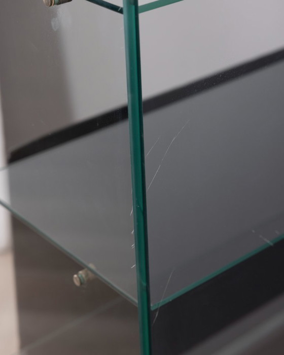 Scaffale espositivo vintage con ruote di Goppion Milano, anni '70 – Vetrine, Glass (photo 19 of 20)