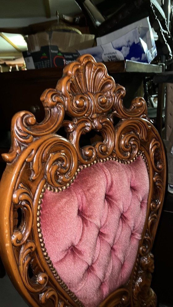 Image 1 of 4 sillas de comedor barrocas italianas