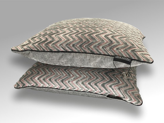 Image 1 of Armani Casa - Set of 2 new pillows made of Armani Casa velvet