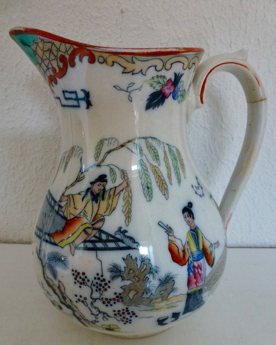 Image 1 of Jarra, posavasos y 2 enjuagues Timor Regout