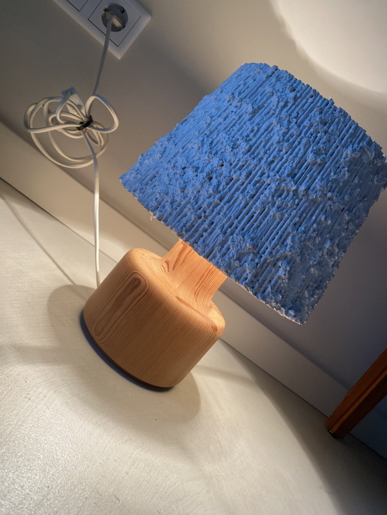 Image 1 of Lampada da tavolo vintage in teak Bestform