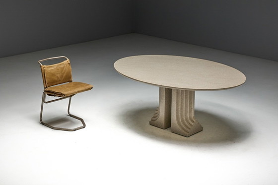 Image 1 of Samo Dining Table by Carlo Scarpa for Simon Gavina, Italy, 1971