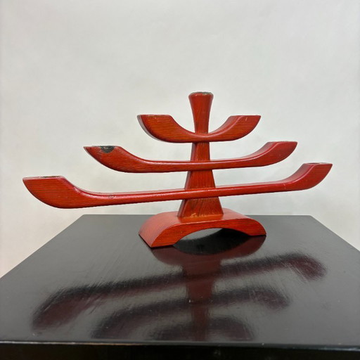 Vintage scandinavian candlestick - 1960s