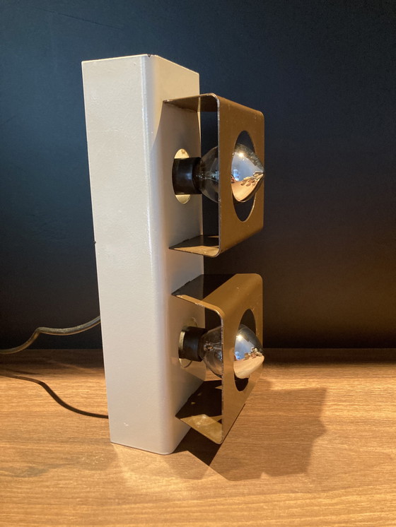 Image 1 of Philips lampada da parete a cubo vintage anni '70